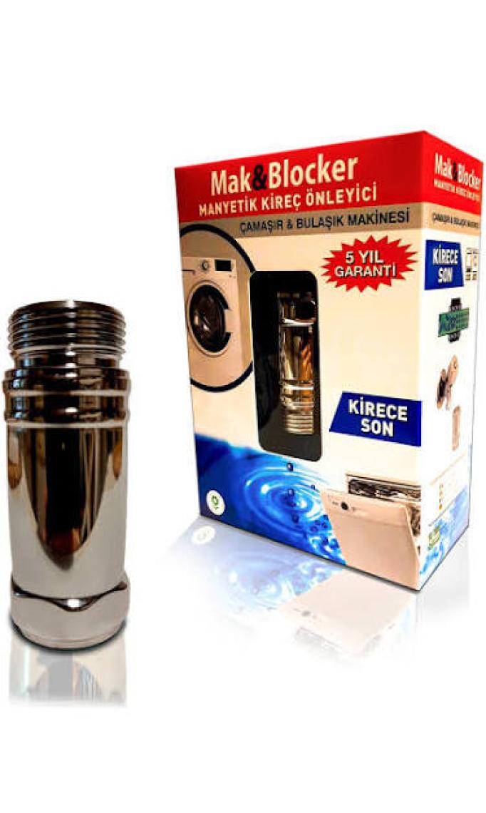 Mak & Blocker Çamaşır ve Bulaşık Makinesi Manyetik Kireç Önleyici 4 Mıktanıslı