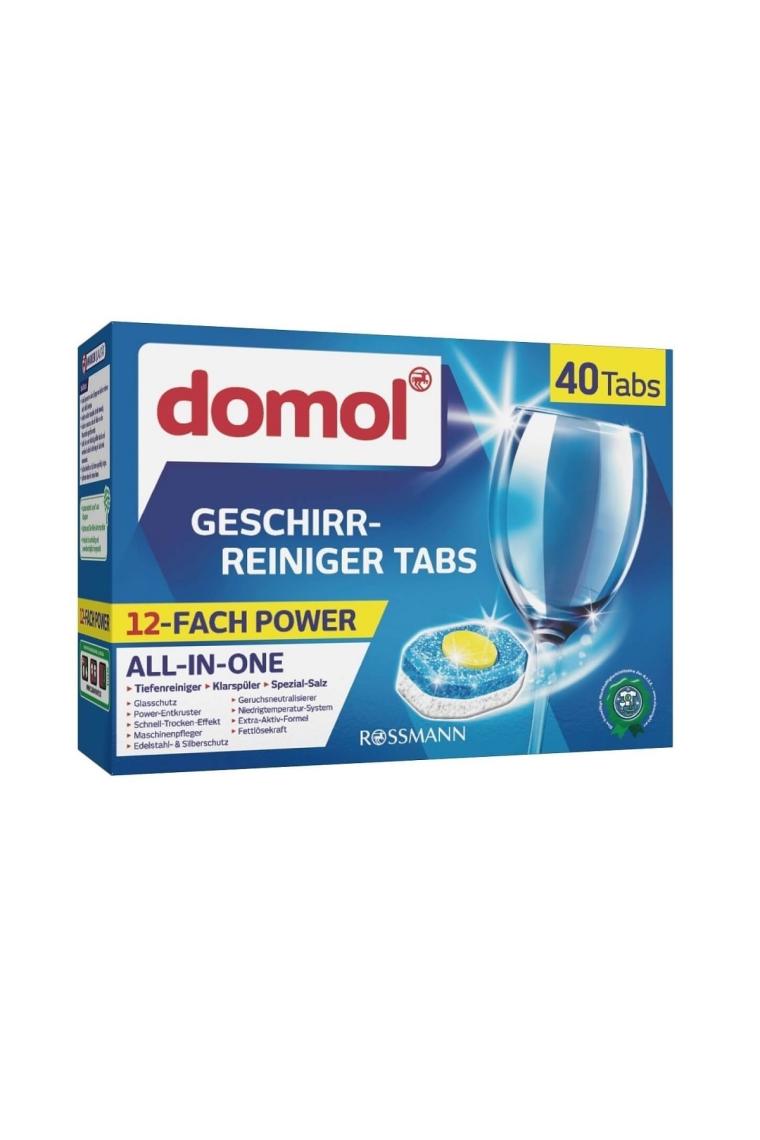 Domol Bulaşık Makinesi Tableti Multi Performans 40'lı