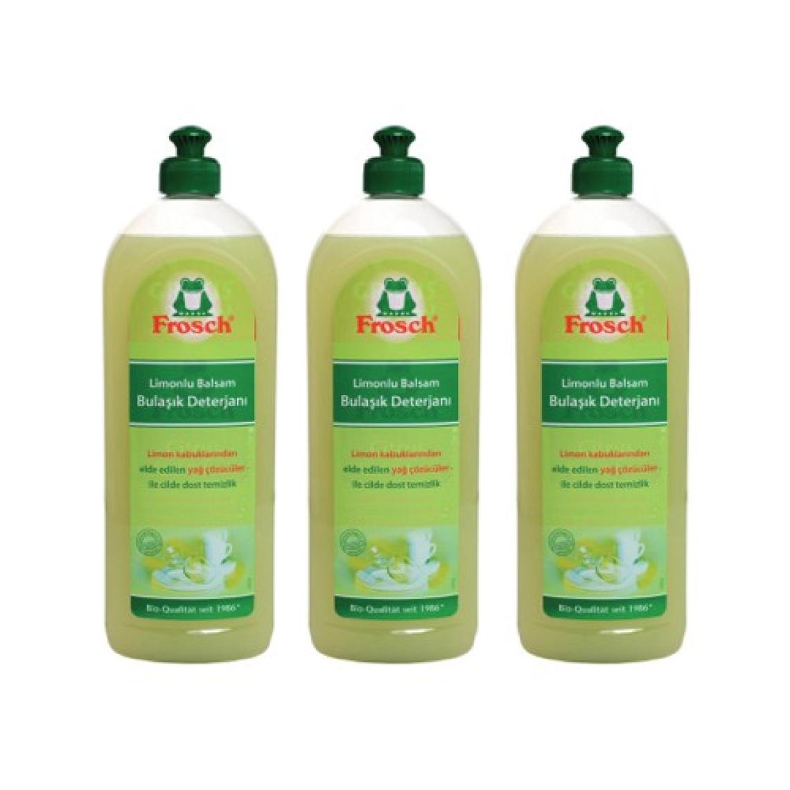 Frosch Bulaşık Balsamı Limonlu 750 ml x 3 Adet