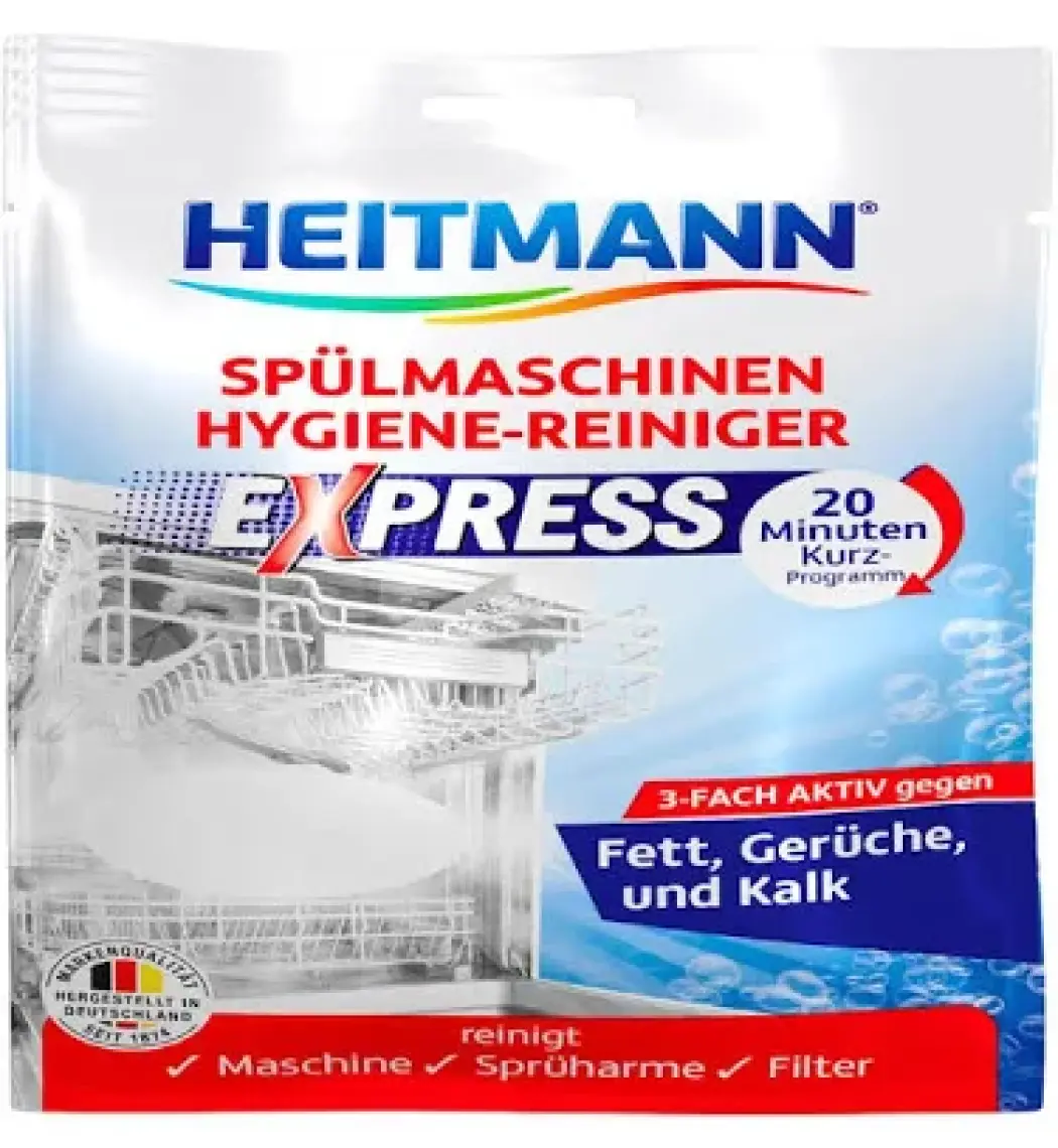 Heıtmann Ekspres Bulaşık Makinası Temizleyicisi 3+1 30g
