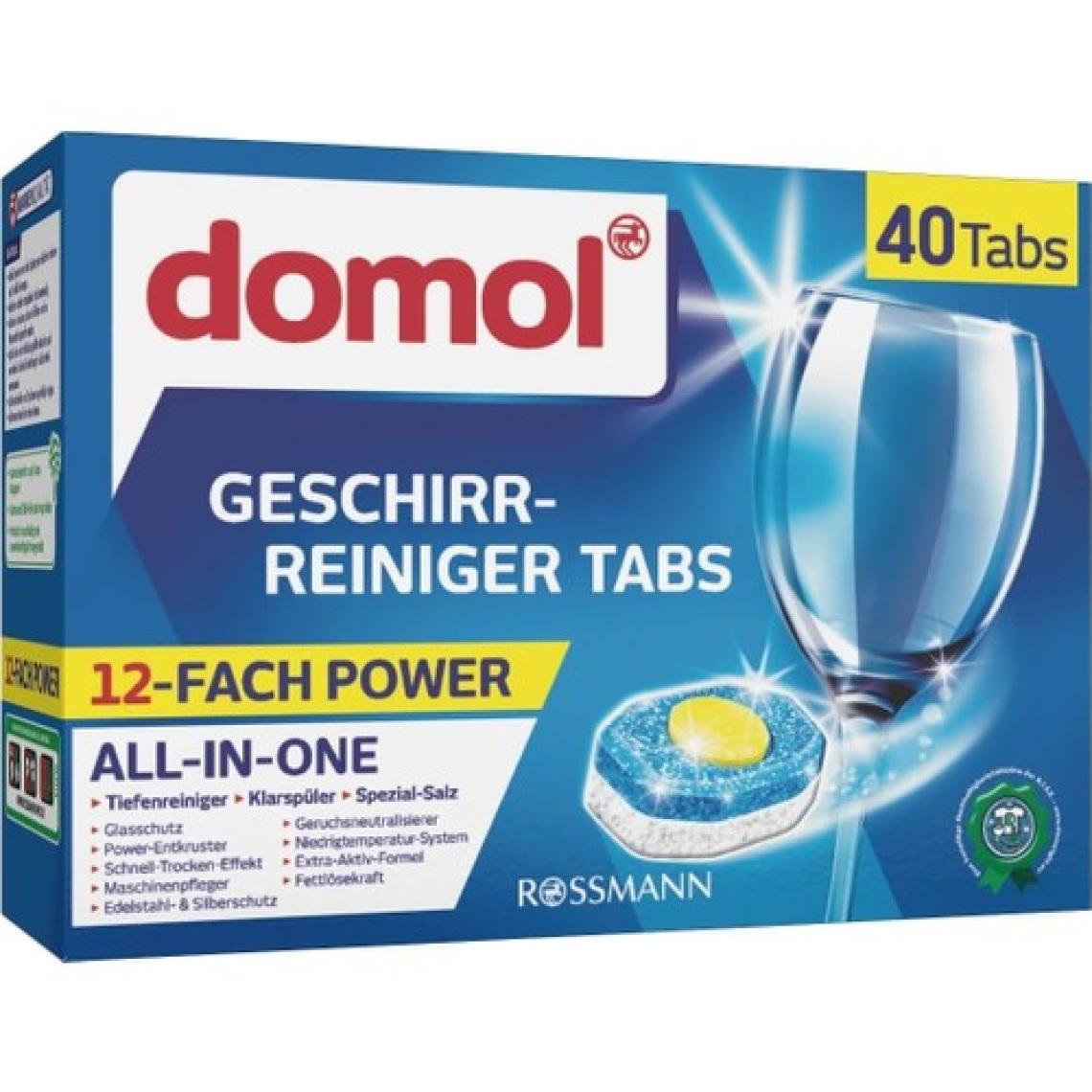 Domol Bulaşık Makinesi Tableti Multi Performans 40'lı