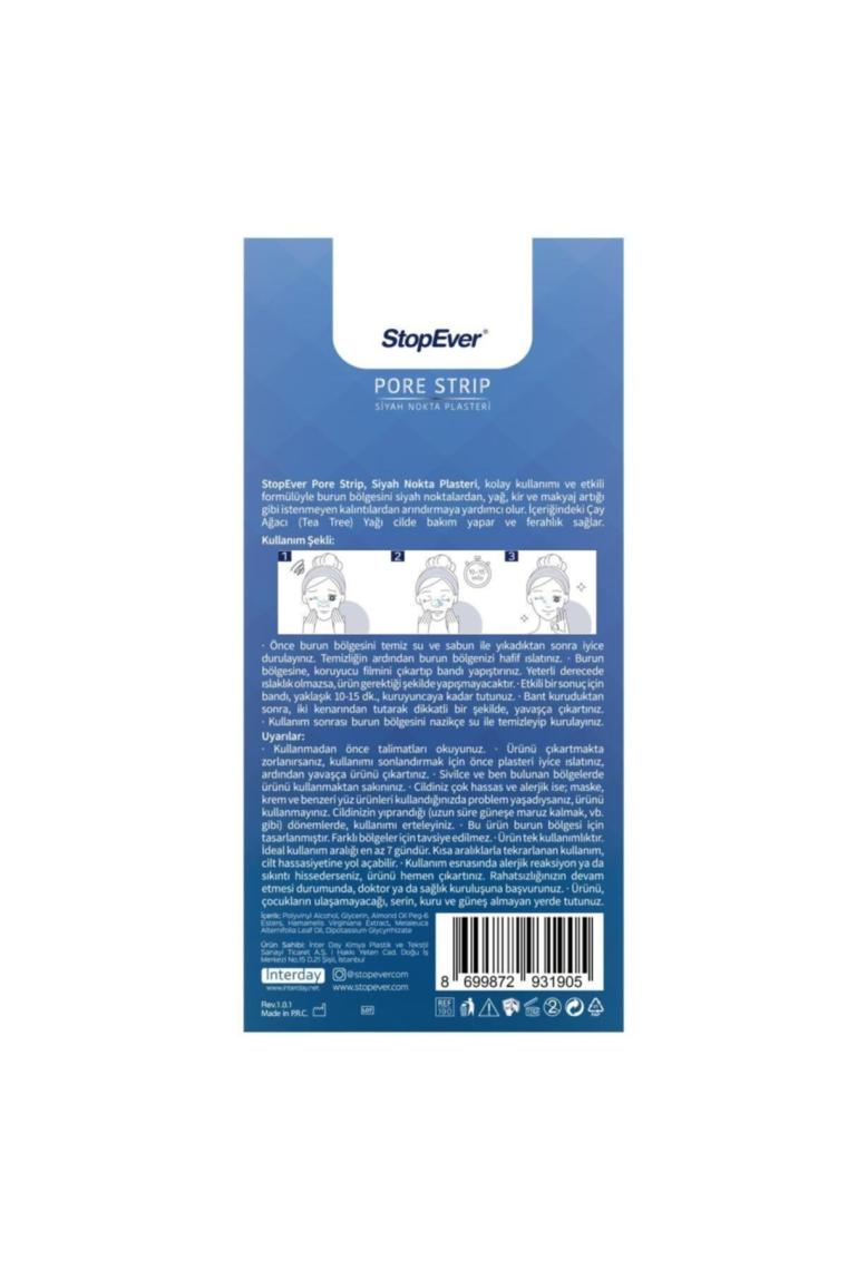 Pore Strip Siyah Nokta Plasteri - 2x6 Adet