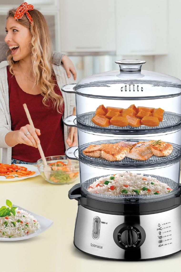 Goldmaster GM-7268 BioFit Buharlı Pişirici