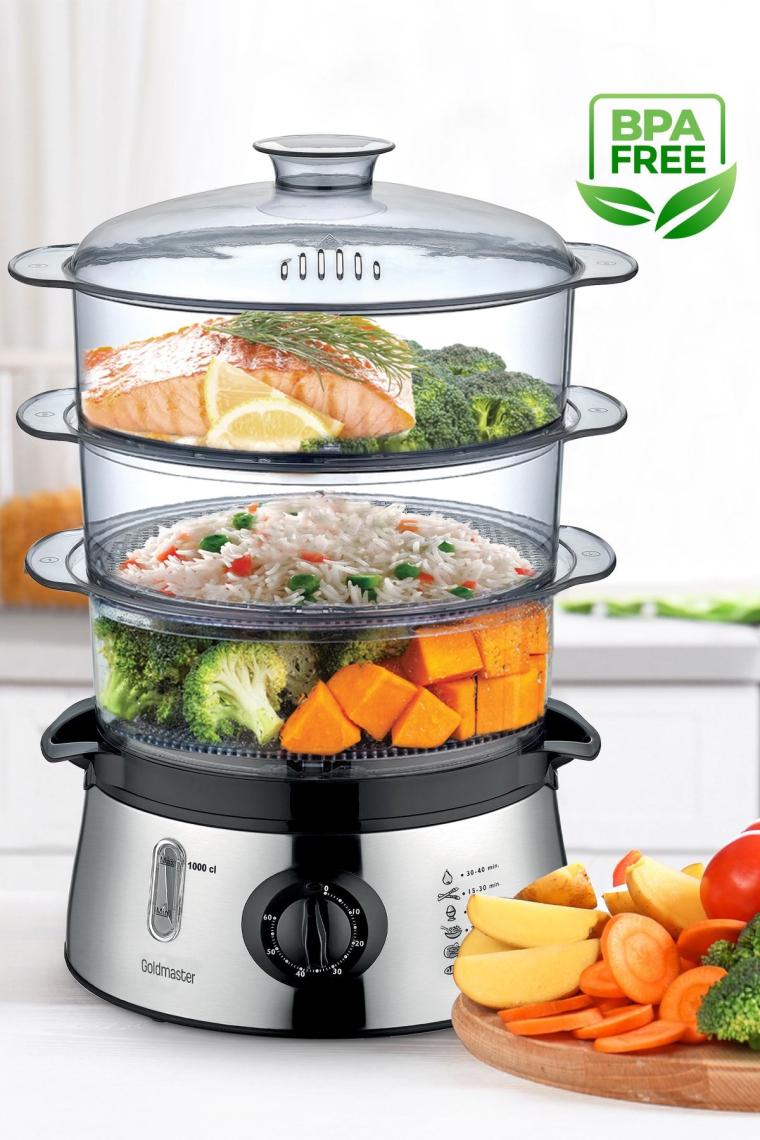 Goldmaster GM-7268 BioFit Buharlı Pişirici