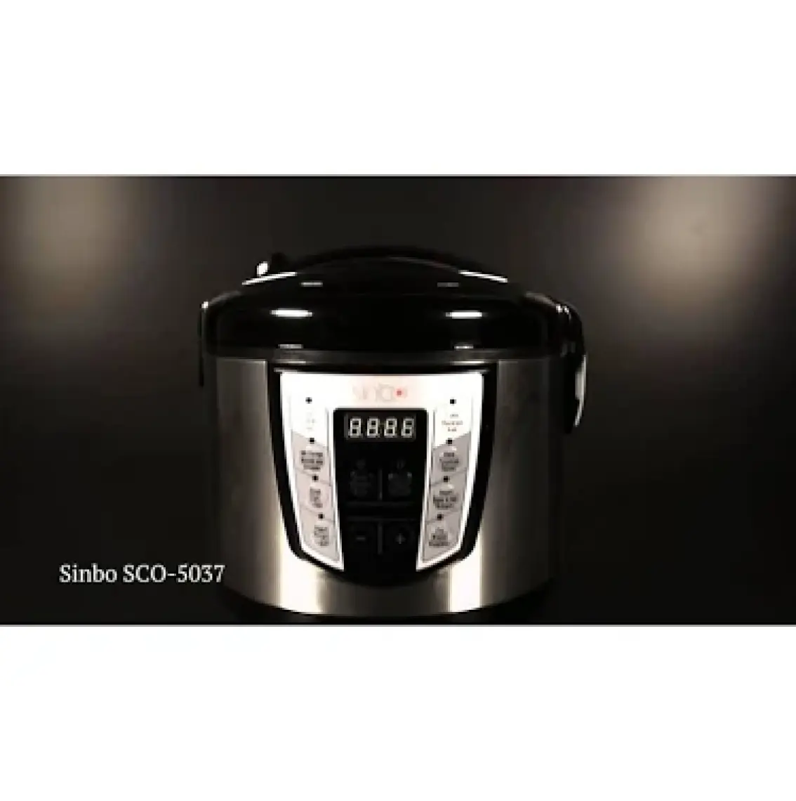 Sinbo SCO-5037 Çok Fonksiyonlu Pişirici - Siyah - 4 lt
