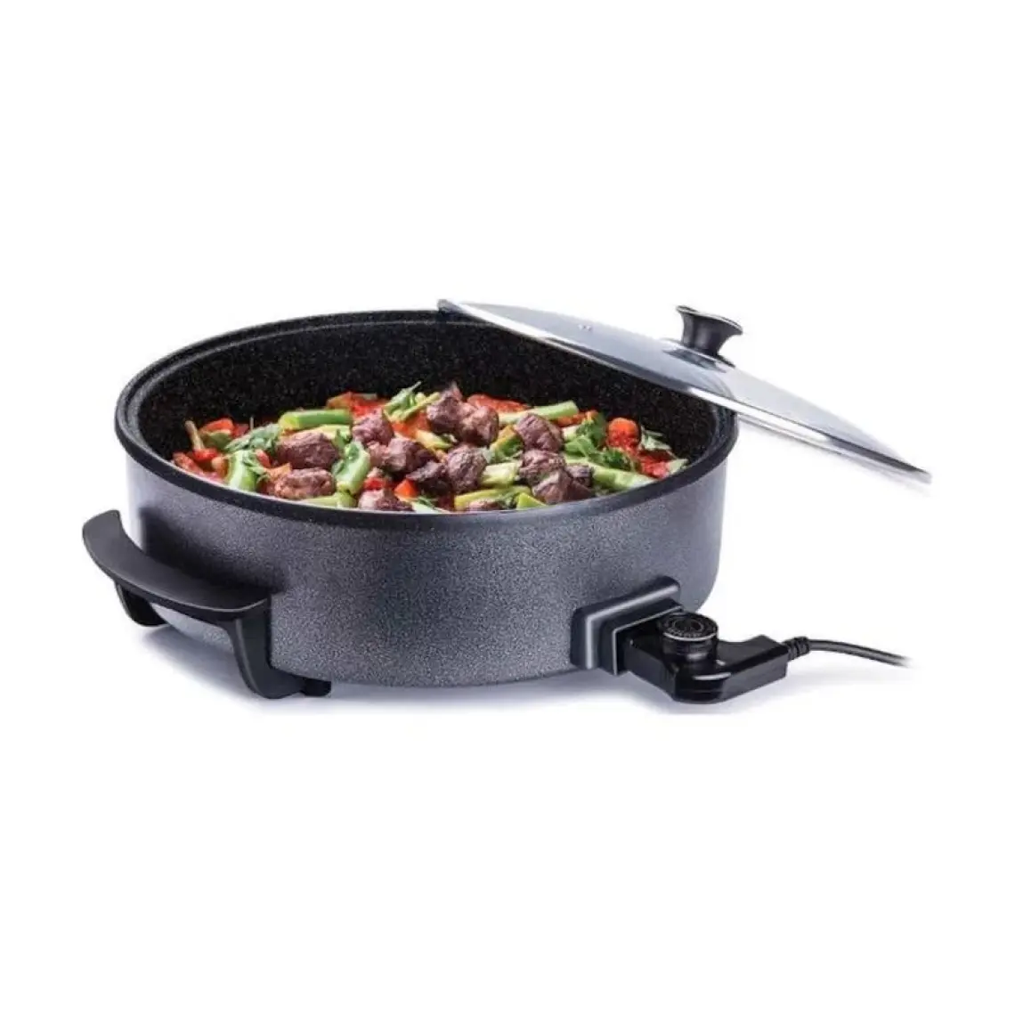 Stilevs Multitava 409 Granit Pizza Tavası - Gri