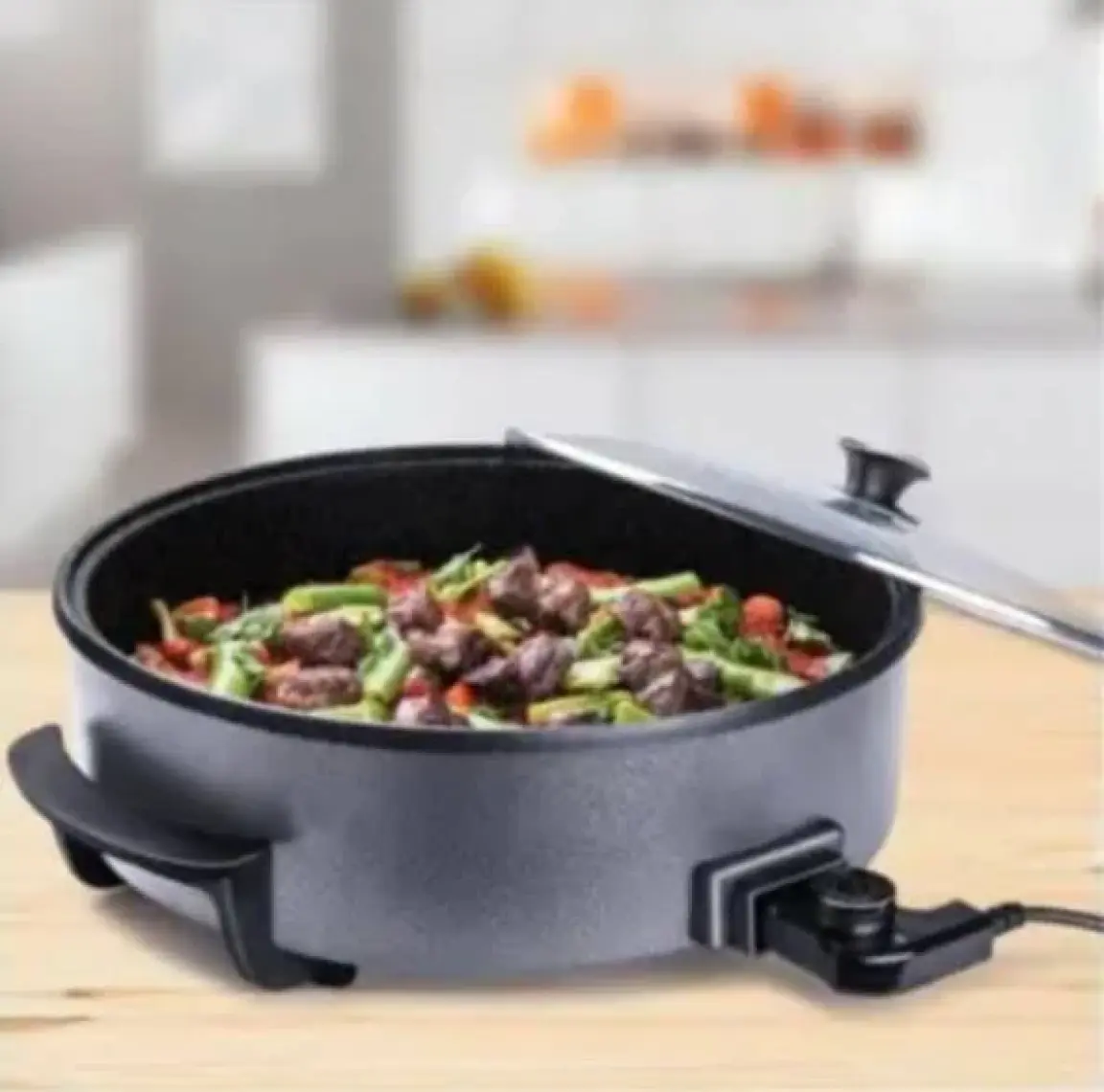 Stilevs Multitava 409 Granit Pizza Tavası - Gri