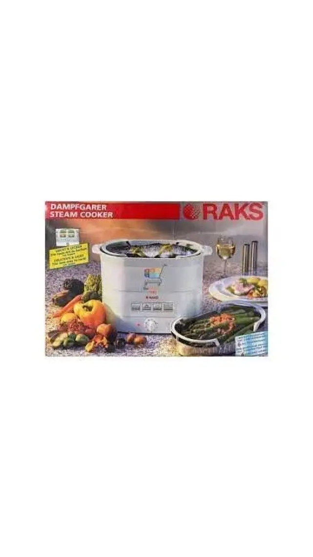 Raks BP650 Buharlım Buharlı Pişirici