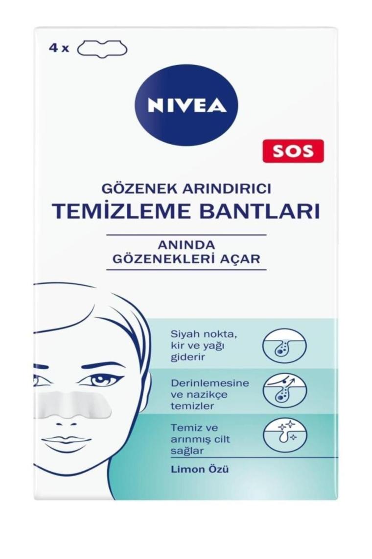 Gözenek Arındırıcı Temizleyici Bantlar 4 Adet