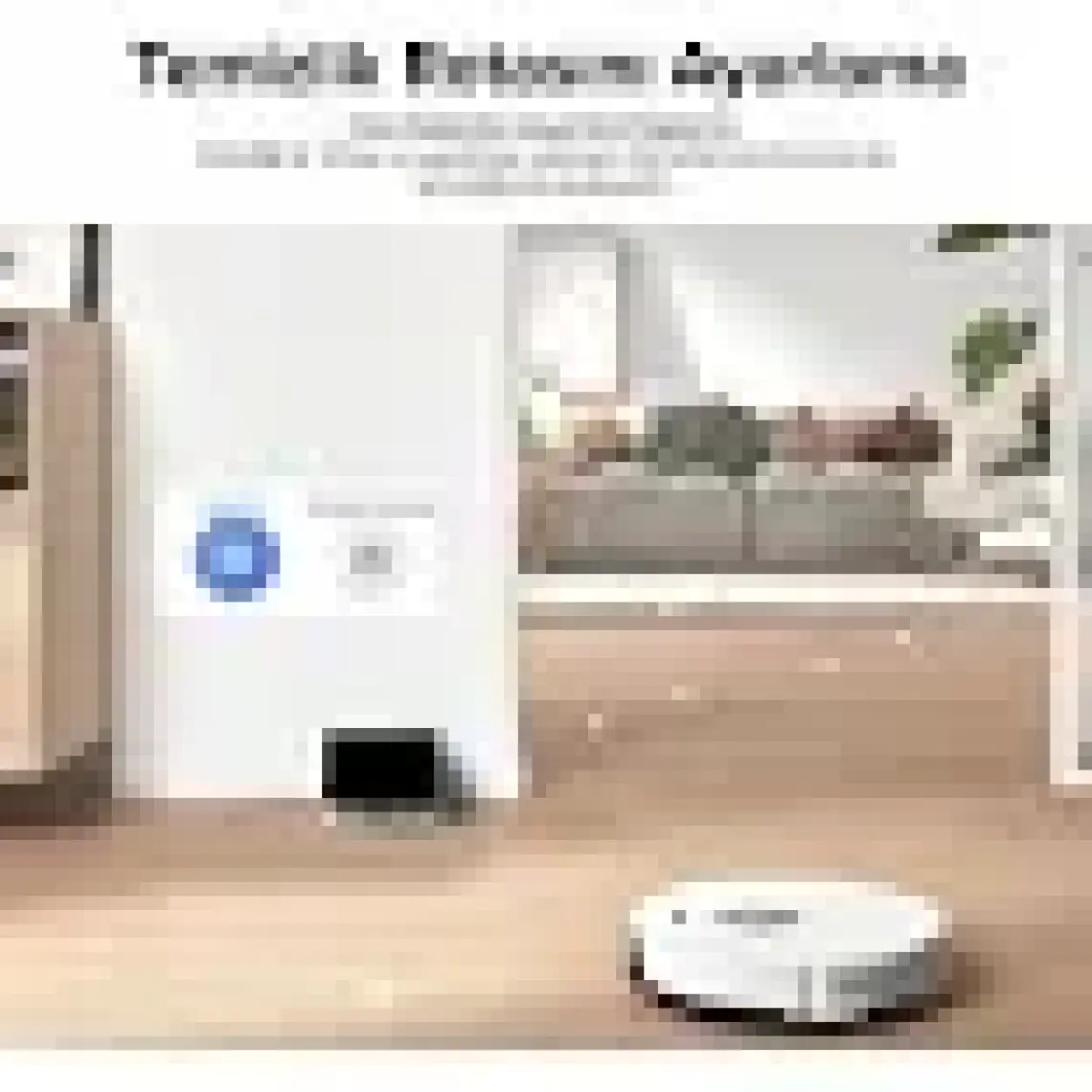 Roborock S8 Sonic Mopping Akıllı Robot Süpürge S8 Beyaz
