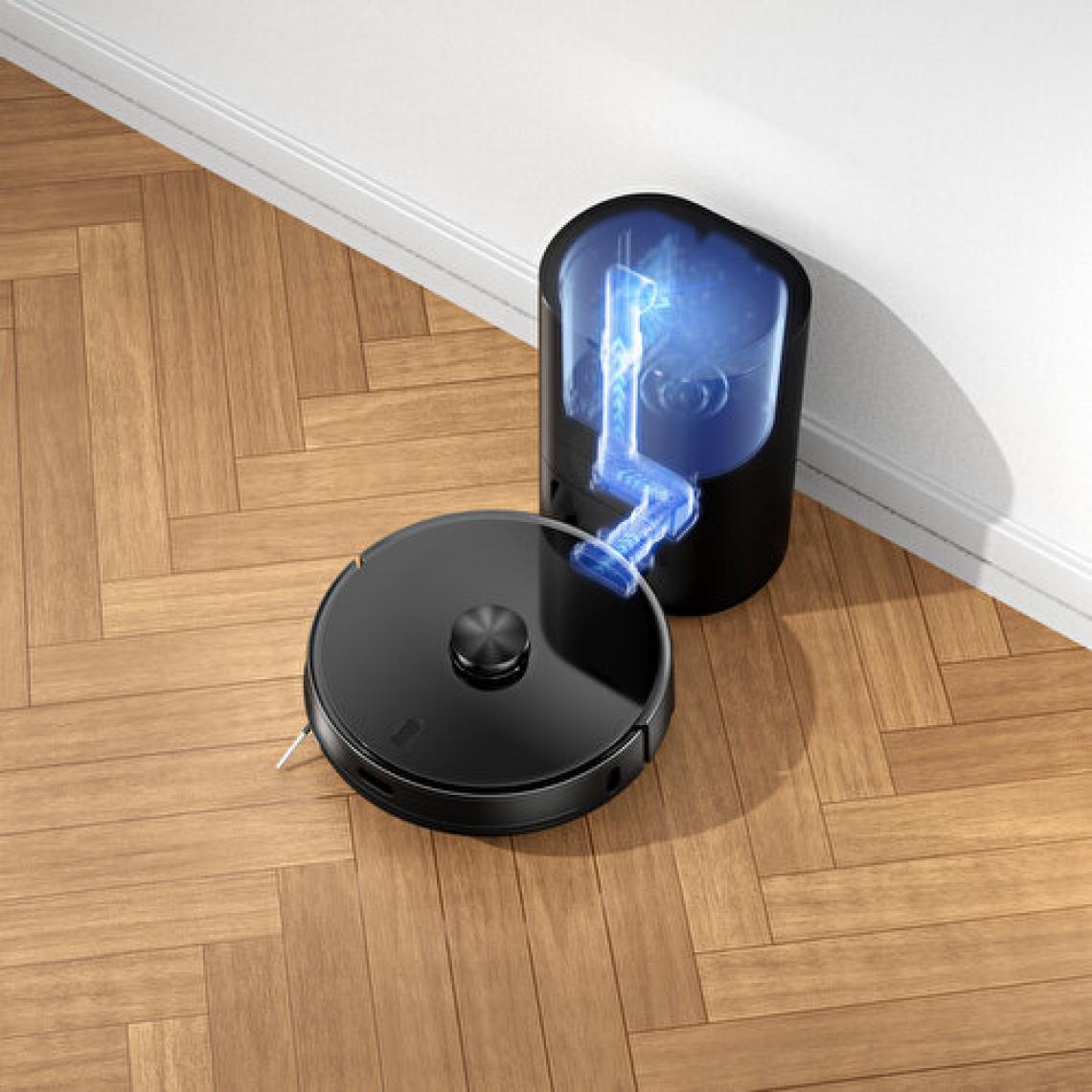 Lydsto R1 Pro Toz Toplama Üniteli Akıllı Robot Süpürge Siyah - ( Lydsto Türkiye Garantili )