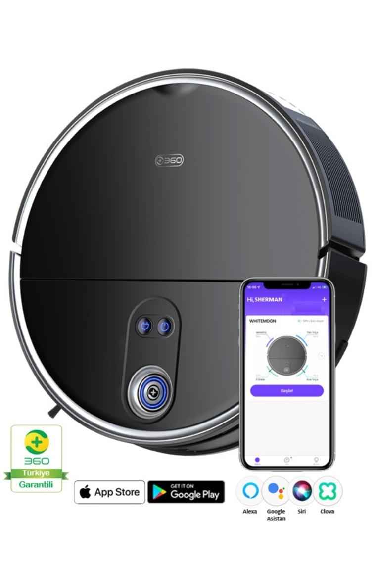 360 S10 Vacuum Mop Cleaner Akıllı Robot Süpürge