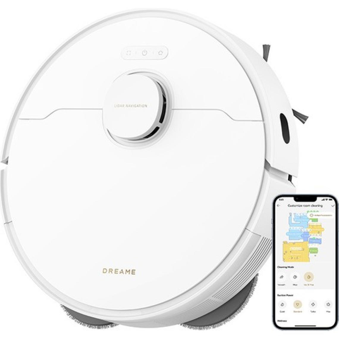 Dreame L10s Pro Gen 2 Robot Süpürge Beyaz, 7.000PA Emiş Gücü
