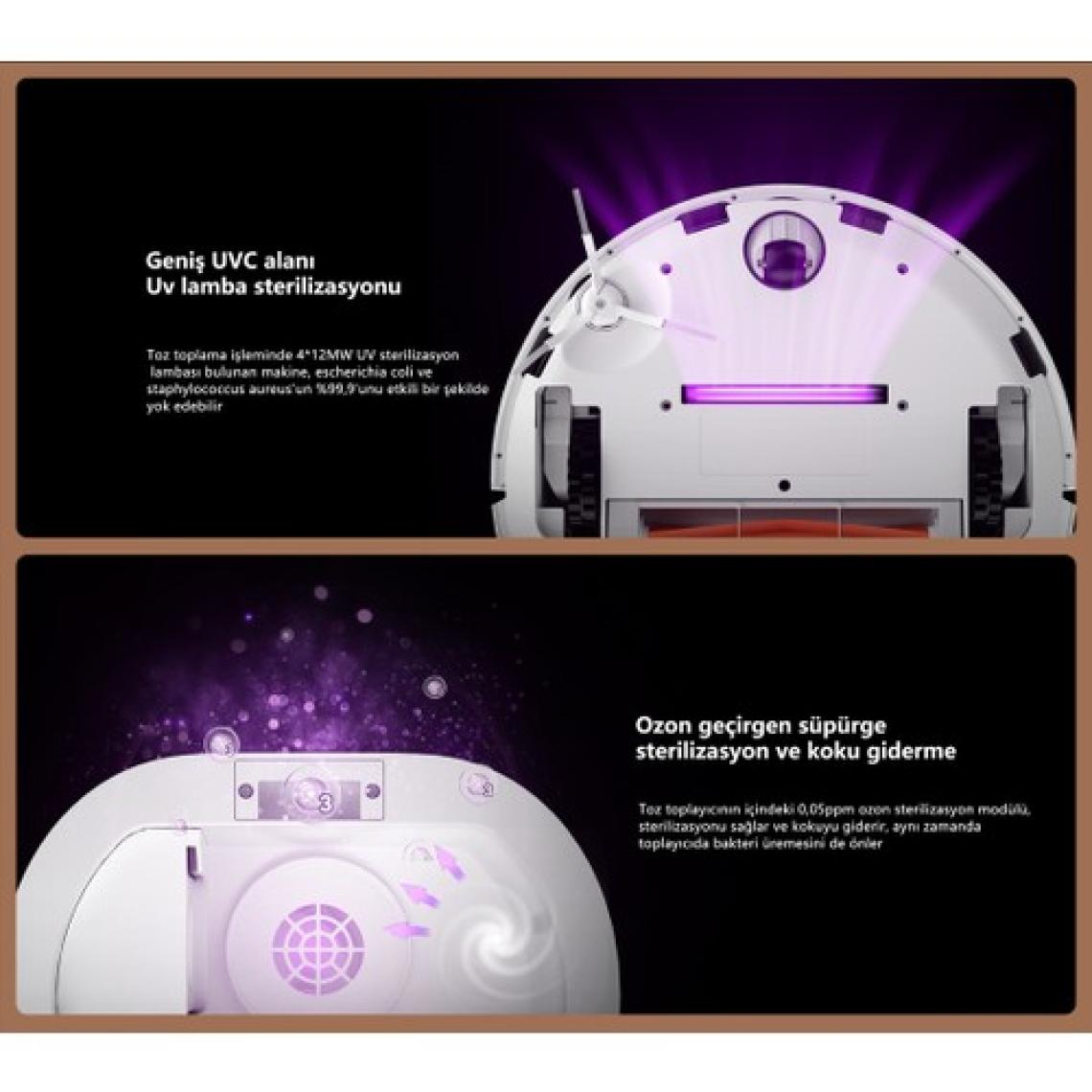 Lydsto S1 Max Çöp İstasyonlu Akıllı Robot Süpürge
