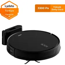 Lydsto G1 Siyah Akıllı Robot Süpürge