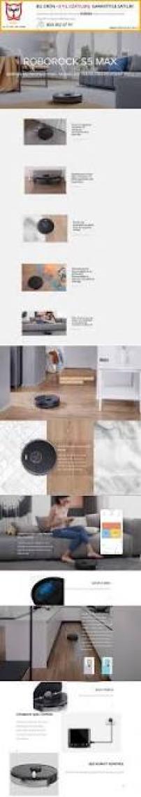 Roborock S5 Max Vacuum Cleaner Genpa Garantili Robot Süpürge ve Paspas