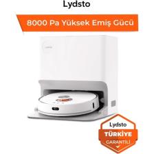 Lydsto W2 Lite Su ve Çöp İstasyonlu Akıllı Robot Süpürge