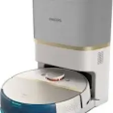 Philips XU7100/02 7000 Serisi Islak ve Kuru Otomatik Boşaltma İstasyonlu Beyaz Robot Süpürge Beyaz