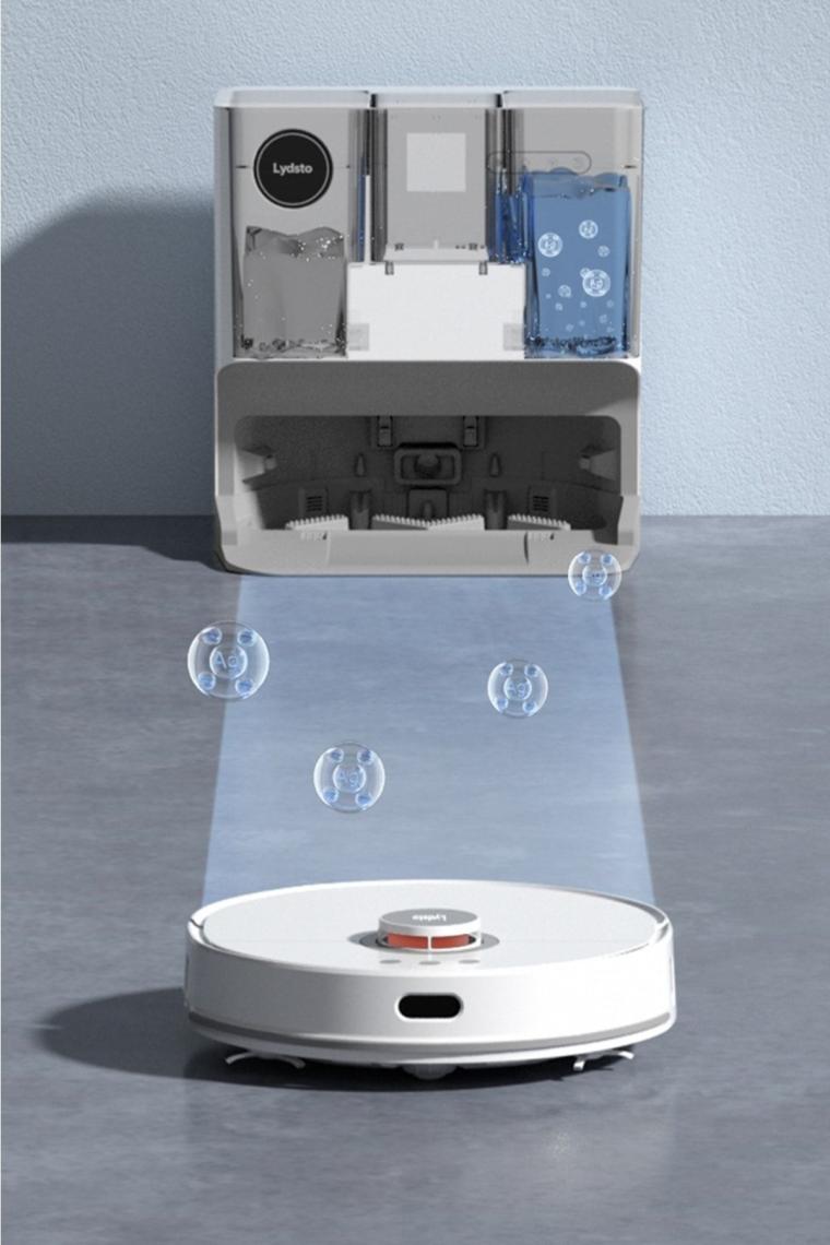 Lydsto W2 Plus 8000 Pa Toz Toplama Üniteli Robot Süpürge - ( Lydsto Türkiye Garantili )