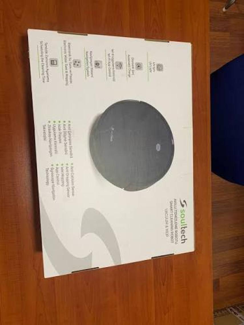Soultech Akıllı Temizleme Robot Vacuum Mop Siyah Anneler Gününe Özel Fırsatlarla