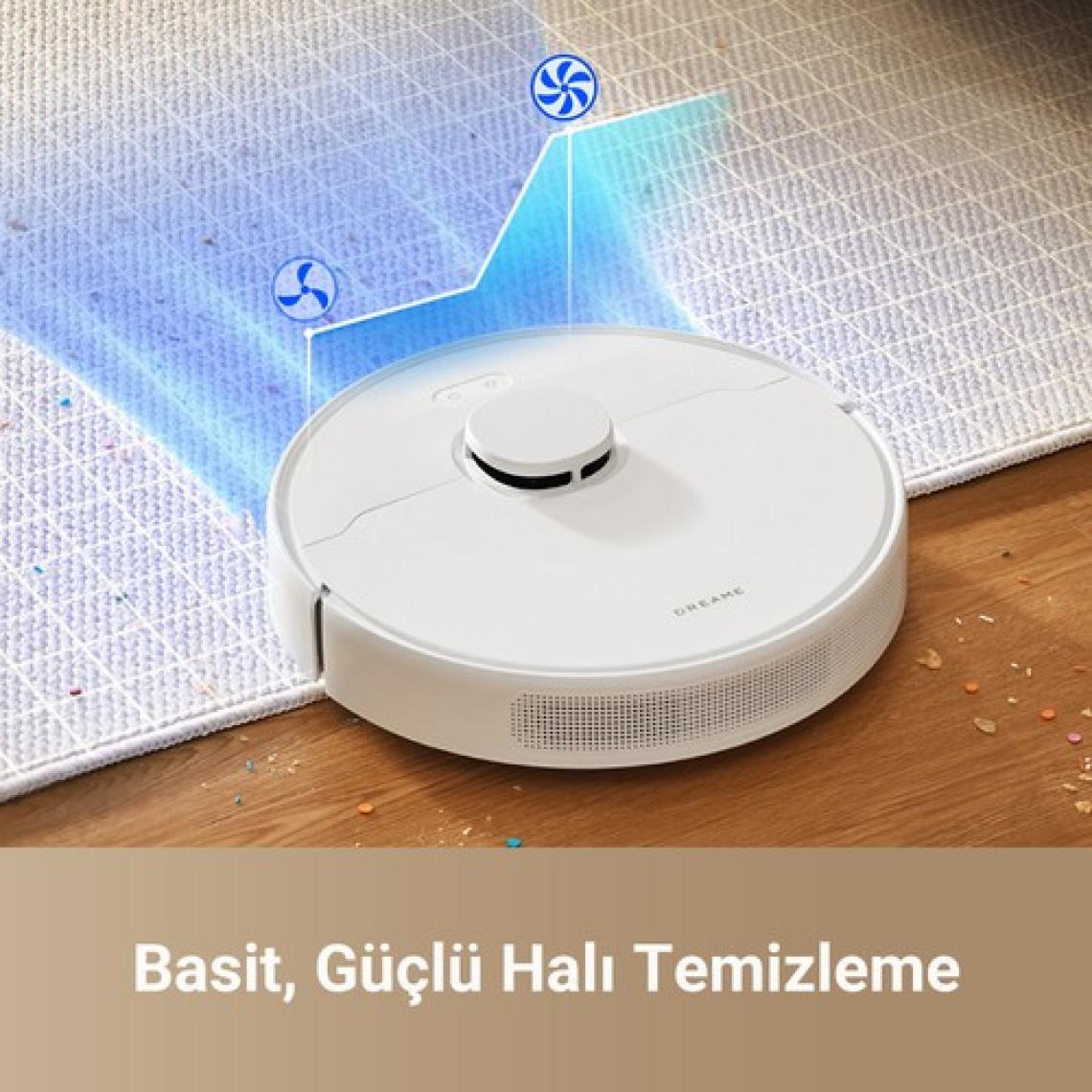 Dreame D10 Plus Gen 2 Robot Süpürge Beyaz