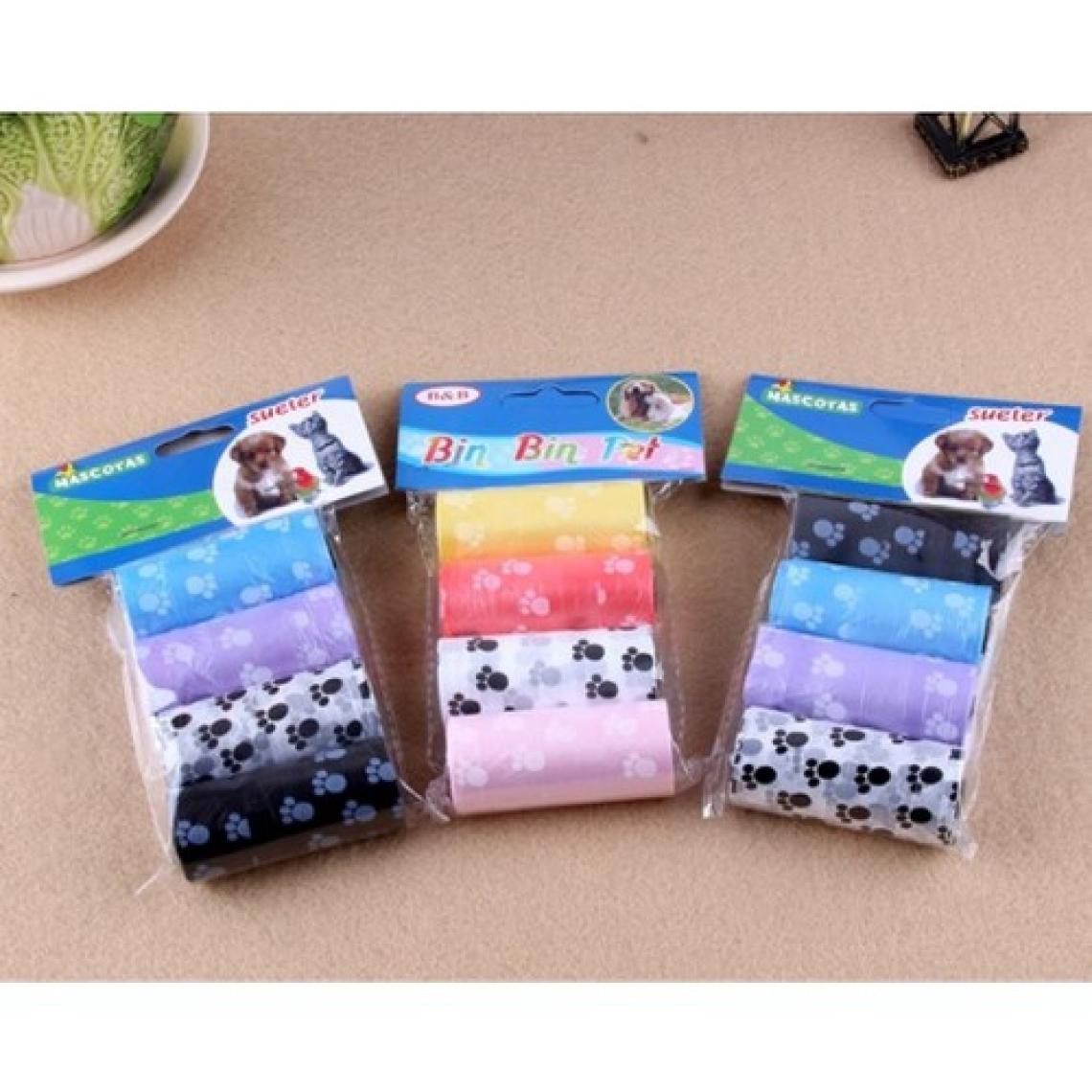 Evcil Hayvan Köpek Dışkı Toplama Kaka Poşedi (4'lü )