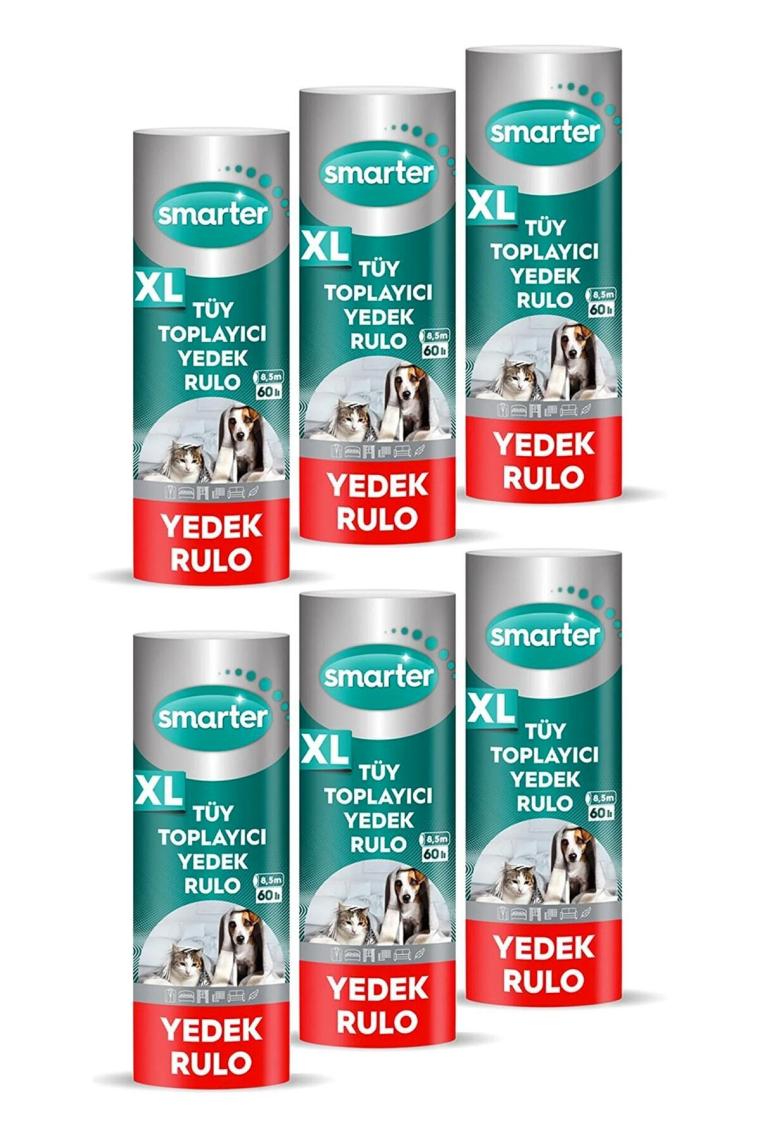 Xl Tüy Toplayıcı Yedek Rulo 6 Lı