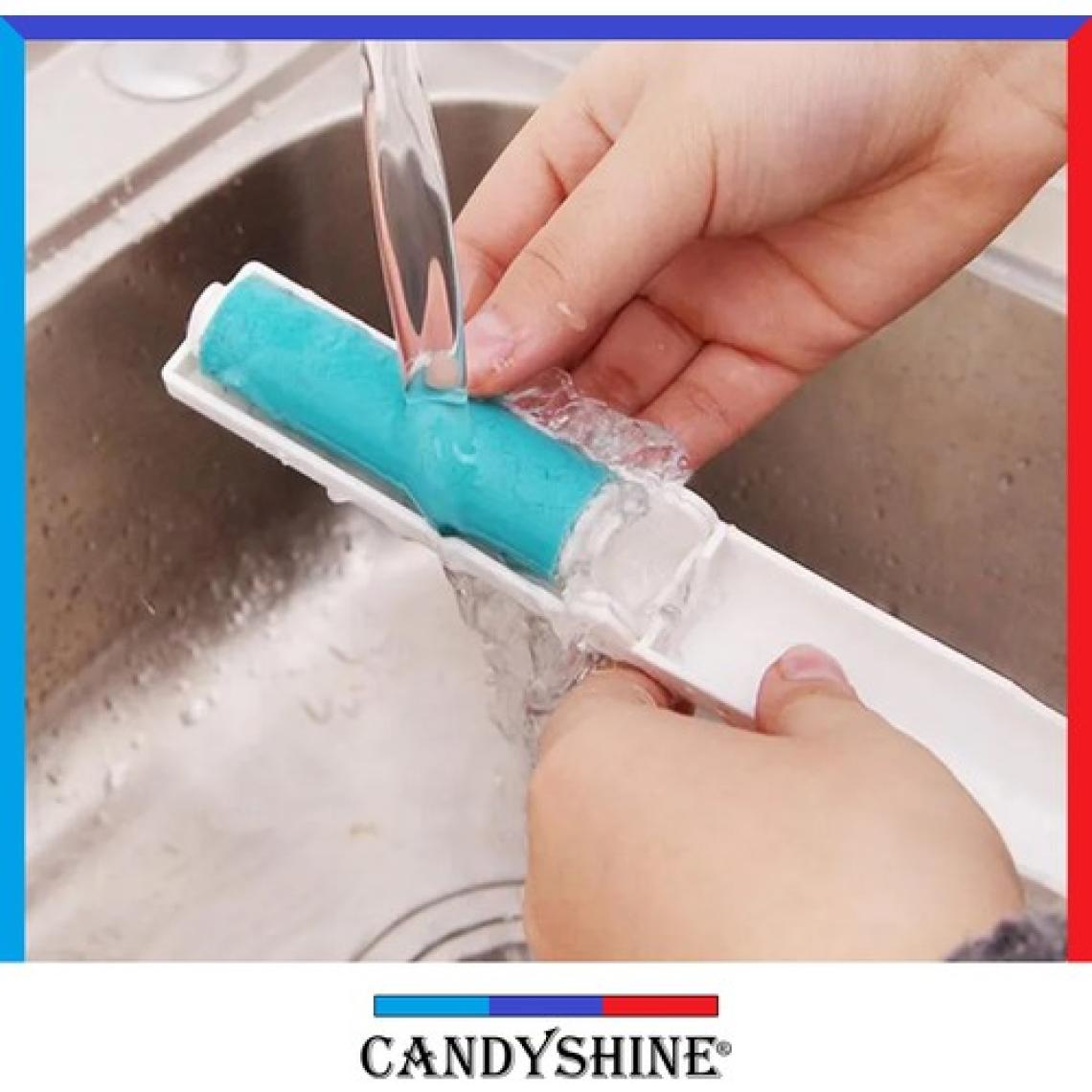 CandyShine Çanta Cep Boy Yıkanabilir Tüy Toz Kırıntı Toplayıcı Yapışkanlı Yıkanabilir Rulo