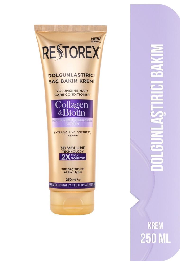 Dolgunlaştırıcı Saç Bakım Kremi Collagen & Biotin 250 Ml