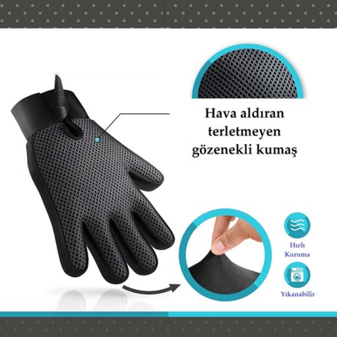 Ankanorm Kedi Köpek Tüy Toplama Kma Tarama Eldiveni Evcil Hayvan Tüy Toplama Eldiveni