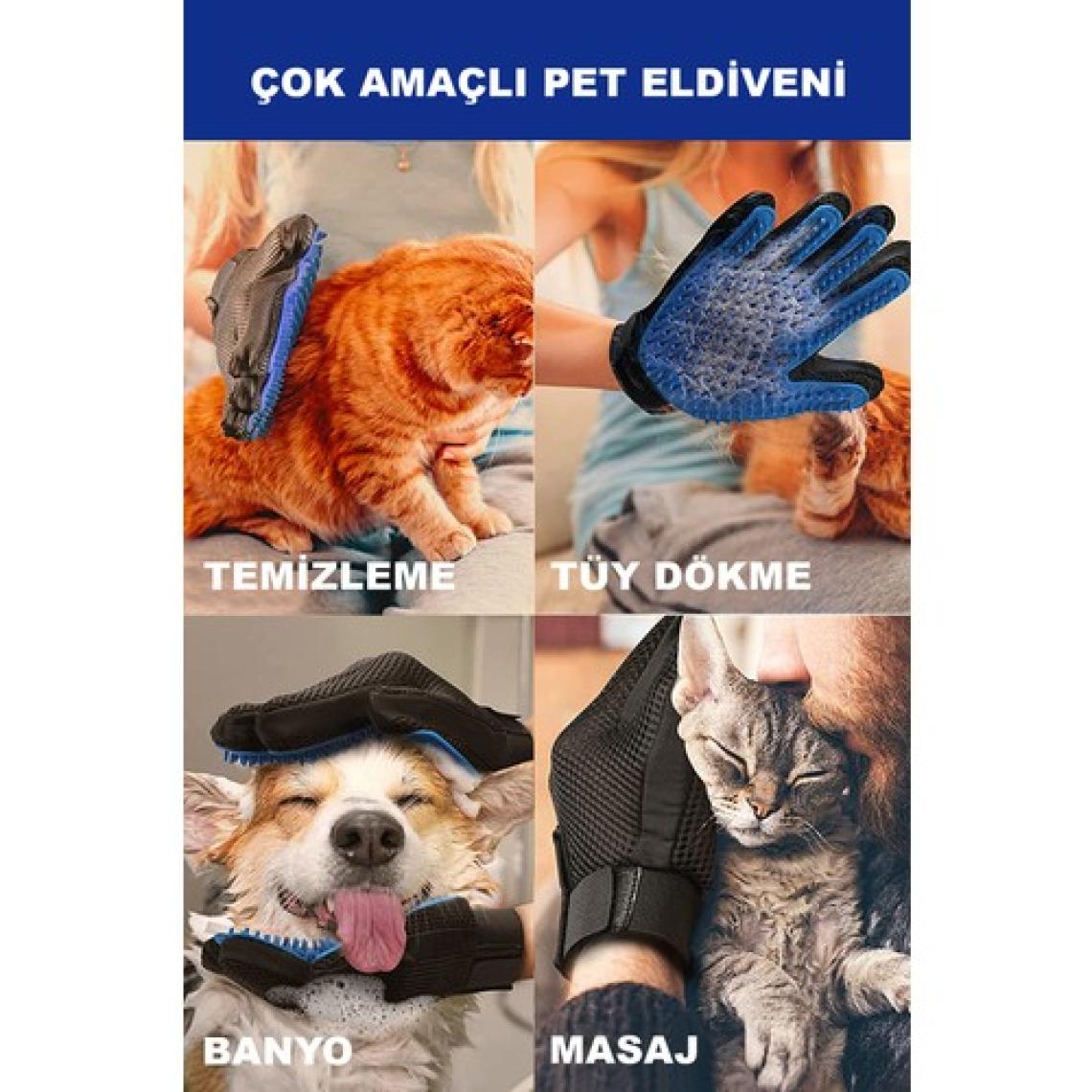 Mujgan Kedi Köpek Tüy Toplama Eldiveni