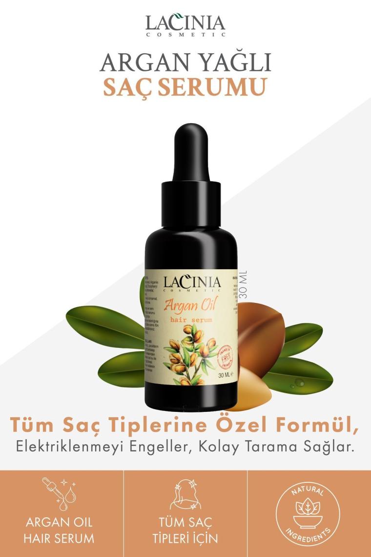 Argan Yağlı Saç Serumu 30 ml