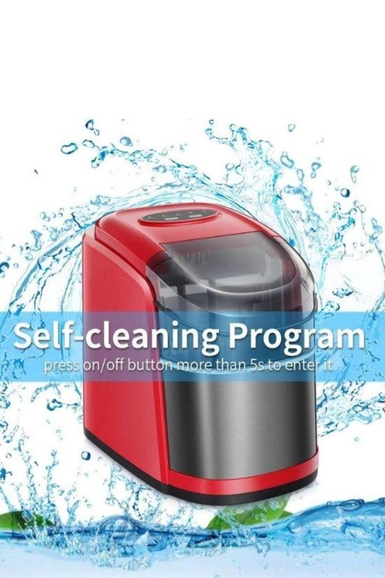 Set Üstü Buz Makinesi 12 Kg Kırmızı