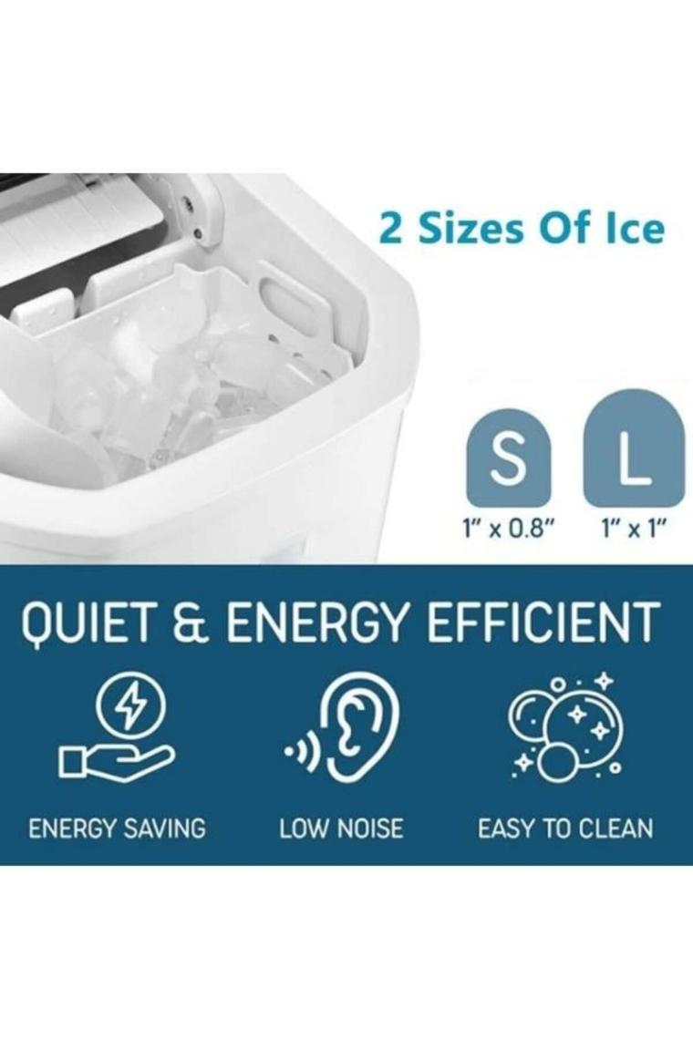 Vosco Eko Set Üstü Buz Makinesi 12 kg Beyaz