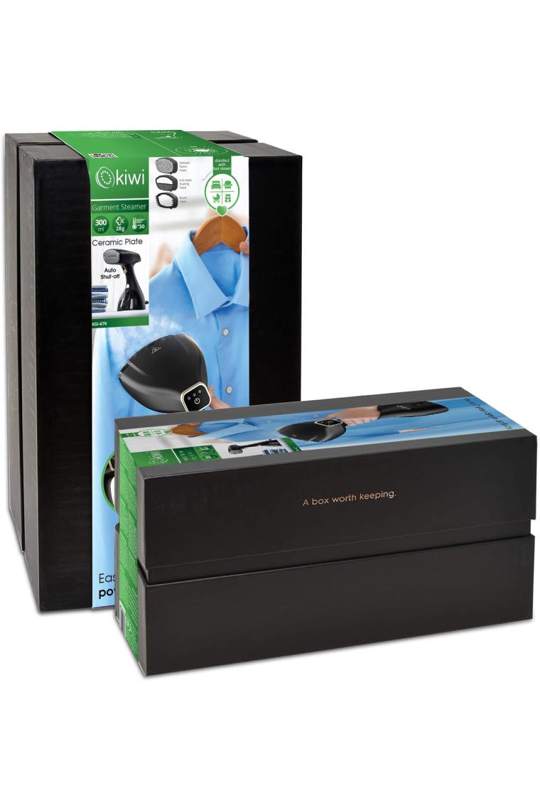 Ksı-670 Portatif Seramik Tabanlı 1600 Watt Premium Kutulu Buharlı Kırışık Giderici