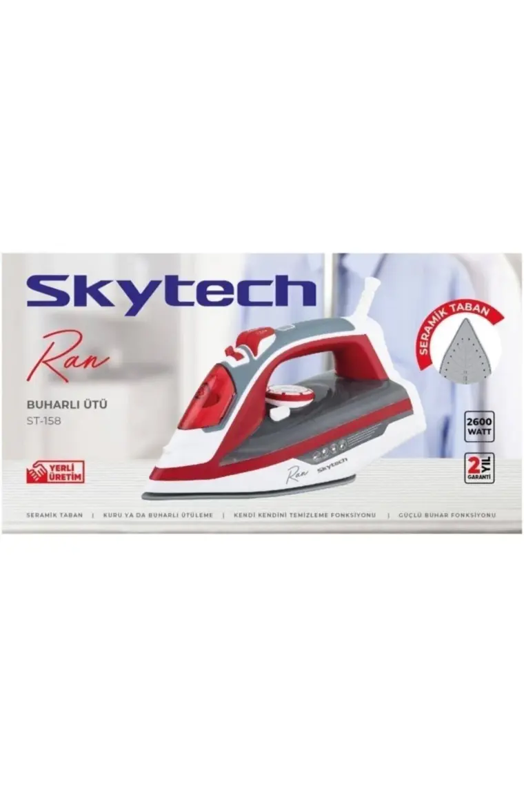 Skytech ST-158 Ran Buharlı Ütü