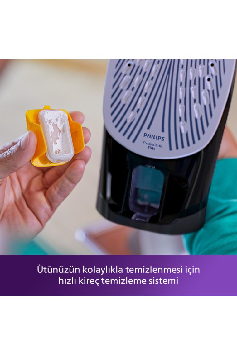 7500 Serisi Siyah Azur Dst7511/80 Buharlı Ütü 3200w Üstün Performans