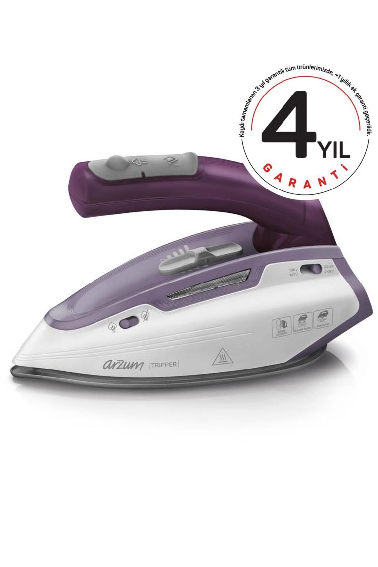 Arzum AR690 Tripper Mor 1150 W Seyahat Ütüsü