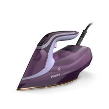 Philips 8000 Serisi Azur Buharlı Ütü, 3000W, SteamGlide Elite Taban, Otomatik Kapanma, 240 g Şok Buhar, Sıfır Yanık Garantisi, DST8021/30