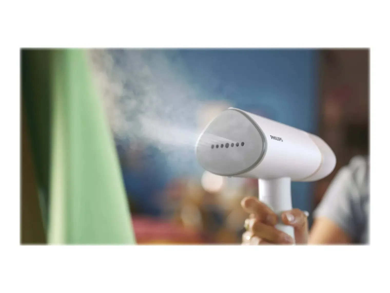 Philips 3000 Serisi El Tipi Dikey Ütü, 1000W, 30 Saniyede Hazır, Kompakt ve Katlanabilir, Yanık Riski Yok, Beyaz, STH3020/10