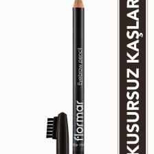 Kapağı Fırçalı Kaş Kalemi (Kahve) - Eyebrow Pencil - 405 Bitter Brown - 8690604278701