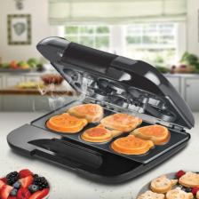 Kiwi KSM-2405K Elektrikli Çocuk Waffle Makinesi Siyah Mini Waffle Izgara