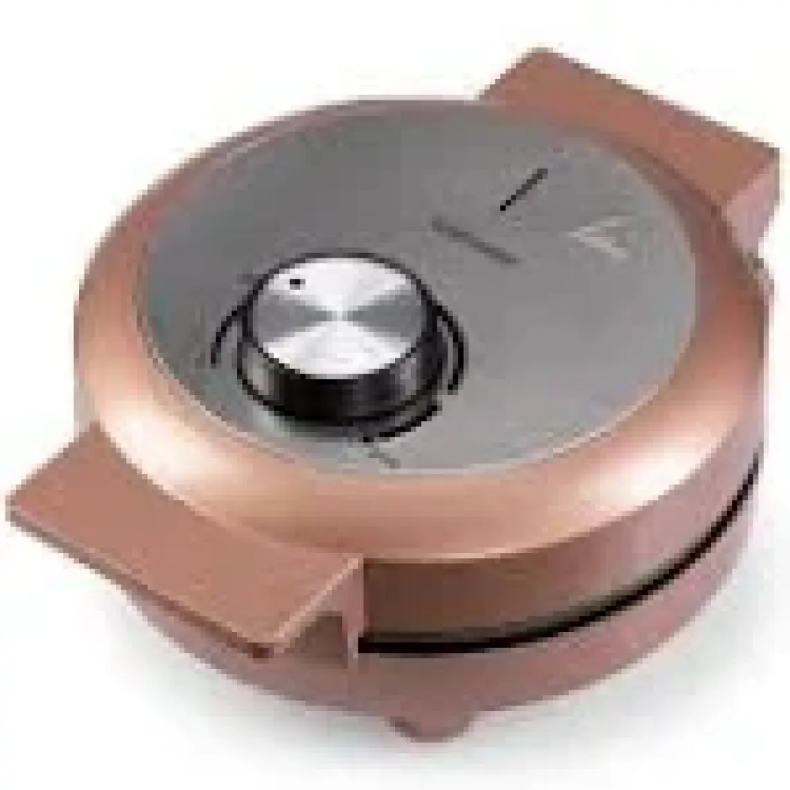 Goldmaster Caramel 1000W Taşmayı Önleyen Derin Plakalı Aşırı Isınmaya Dayanıklı Waffle Makinesi In 6418