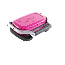 Aksu Vintage Çiftli Waffle Makinesi Pembe
