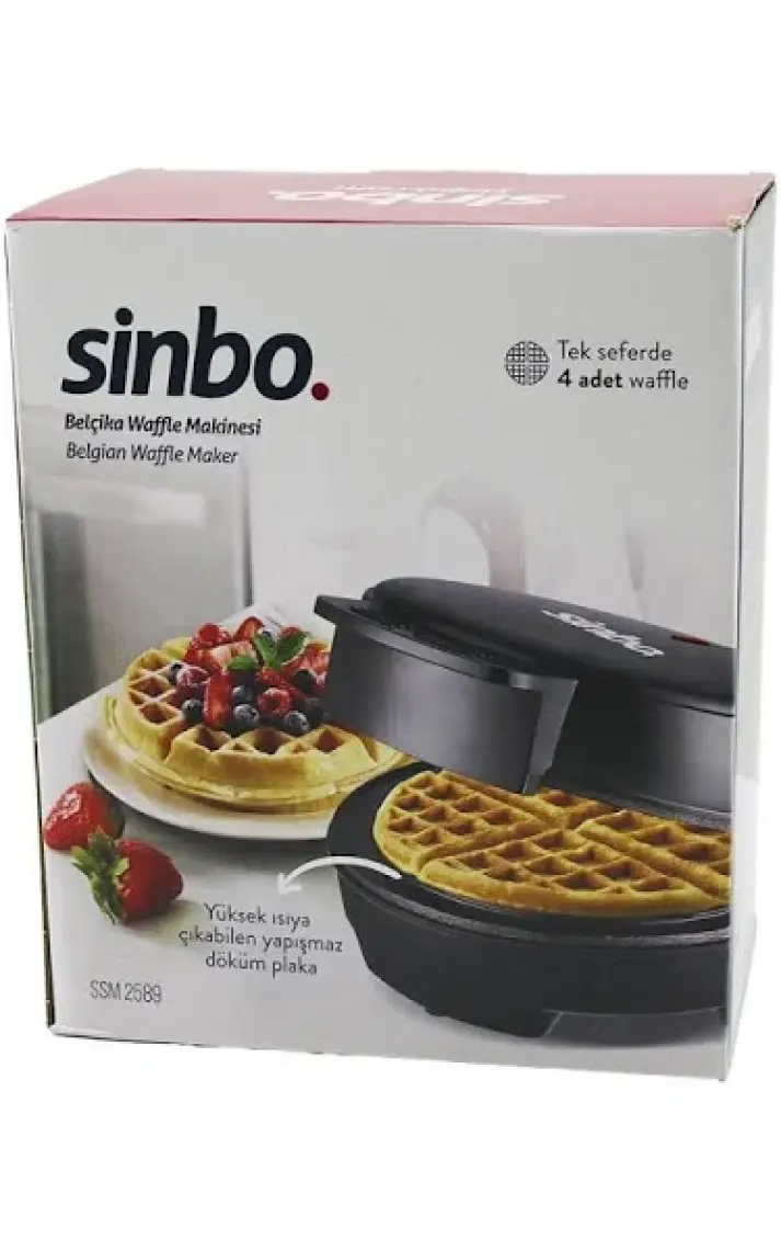 SSM-2589 Belçika Waffle Makinesi