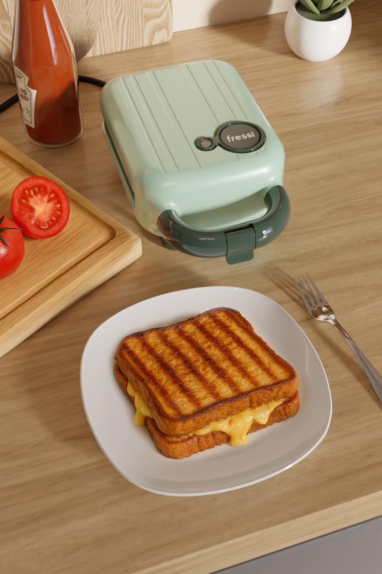 Çıkarılabilir Plakalı Tost ve Waffle Makinesi FR-TM33 Panfun