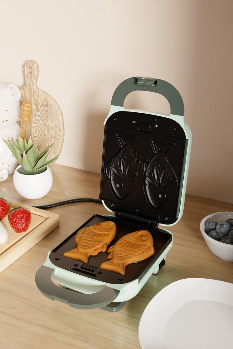 Çıkarılabilir Plakalı Tost ve Waffle Makinesi FR-TM33 Panfun