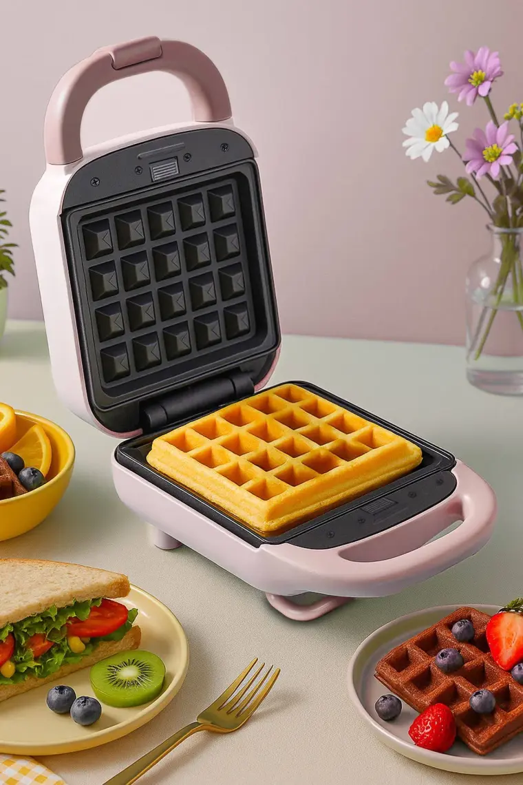 Çıkarılabilir Plakalı Tost ve Waffle Makinesi FR-TM33 Panfun