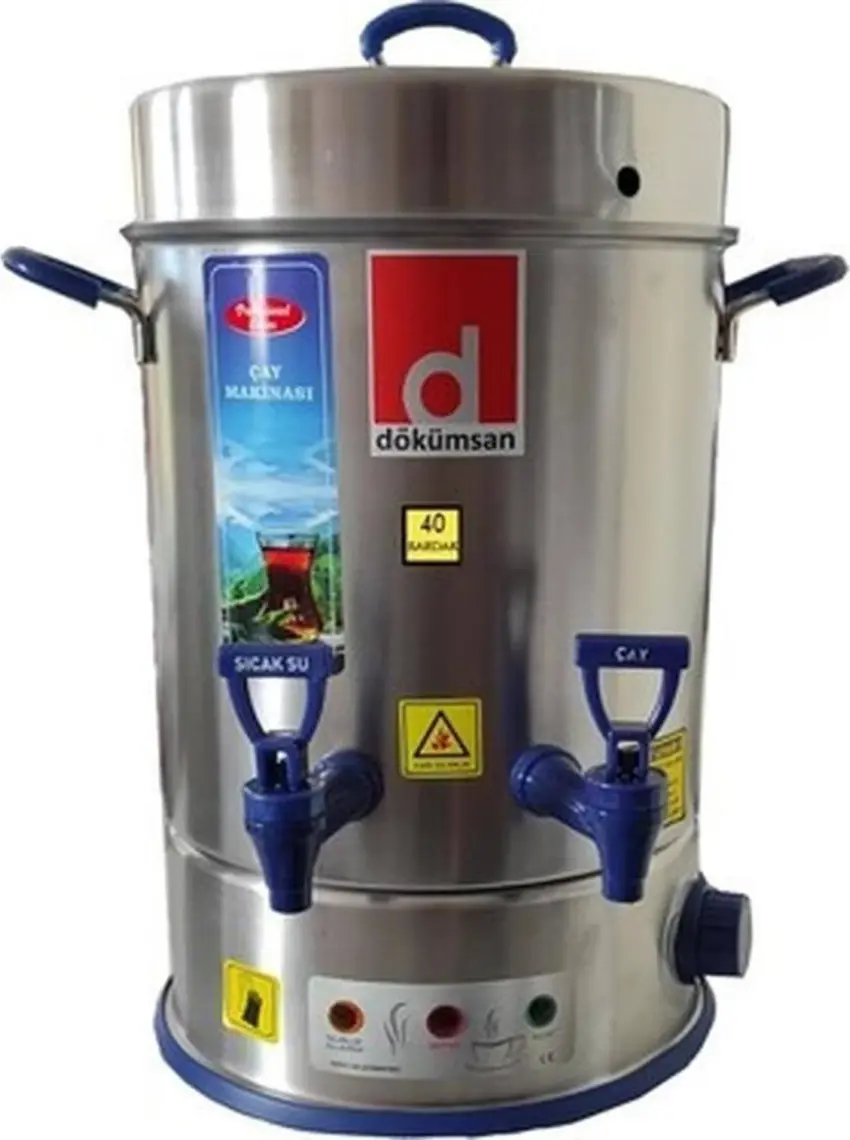 Dökümsan 40 Bardak Alarmlı Semaver