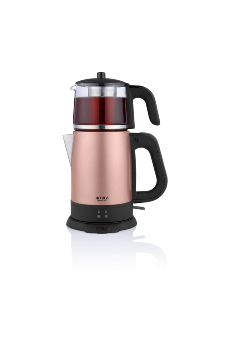 Arnica IH33200 Demli Stil 1800 W Rose Cam Demlikli Çay Makinesi